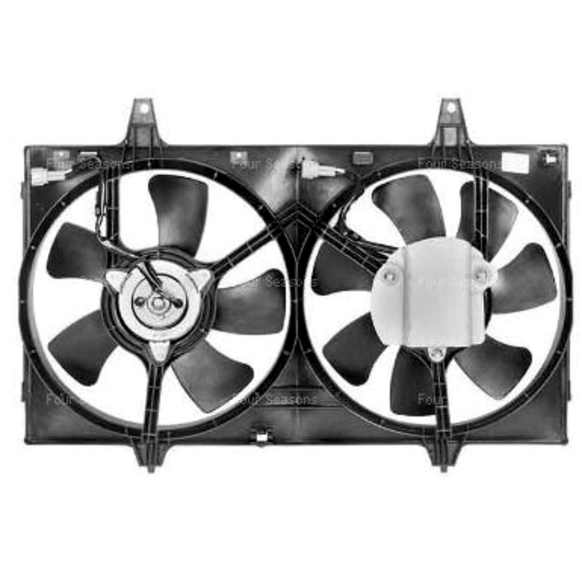 1996 Nissan Maxima - Radiator Fan 6 Cyl 3.0L, Dual fan, 4-Seasons OE Replacement