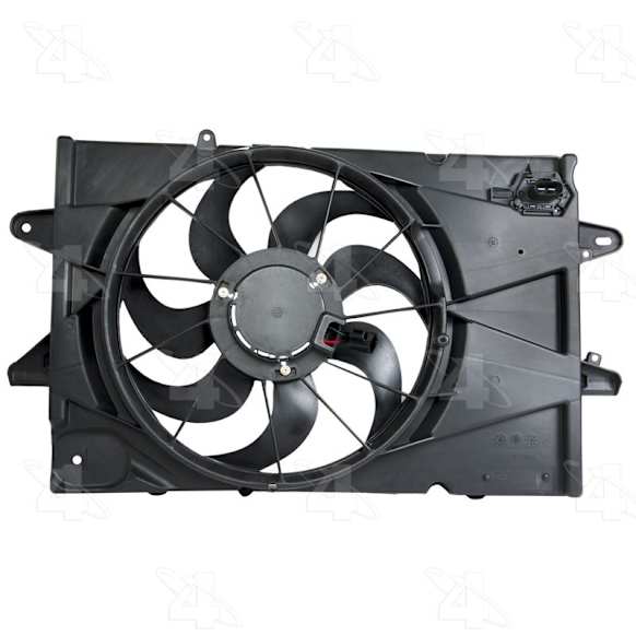 2011 Chevrolet Equinox - Radiator Fan 4 Cyl 2.4L, Single fan, 4-Seasons Cooling Fan Assembly