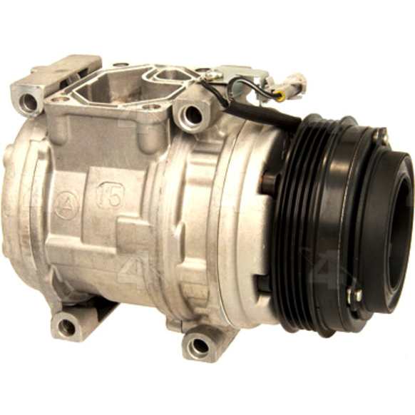 78335 A/C Compressor, With Clutch, 4-Groove Pulley, 4-Seasons OE Replacement