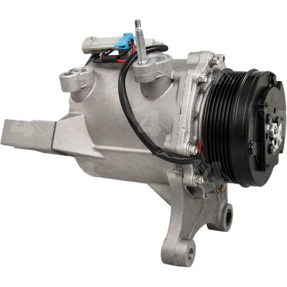 2009 Chevrolet Uplander - A/C Compressor, With Clutch, 6-Groove Pulley, 3.9L 6Cyl, 4-Seasons A/C Compressor