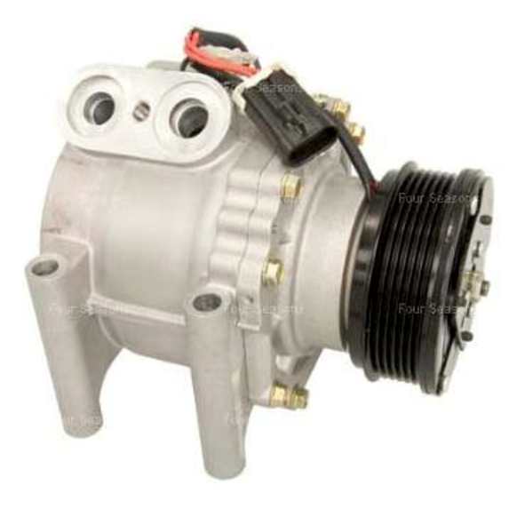 2004 Oldsmobile Bravada - A/C Compressor, With TRSA12 Compressor, With Clutch, 6-Groove Pulley, 4-Seasons OE Replacement