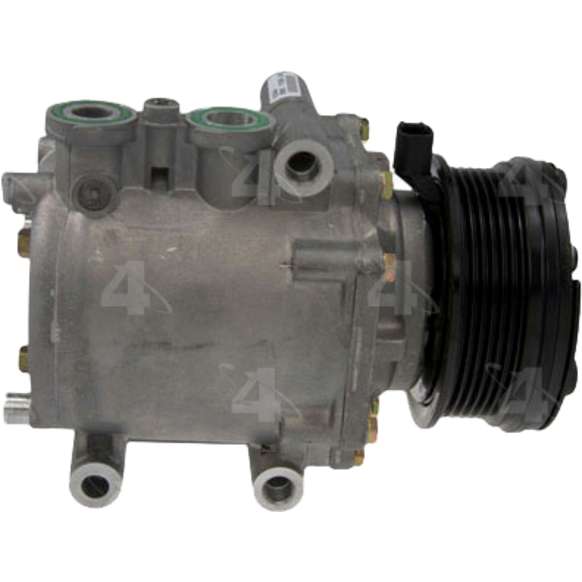 2006 Ford E-350 Super Duty - A/C Compressor, with Scroll Compressor, With Clutch, 6-Groove Pulley, 10 Cyl 6.8L, 4-Seasons OE Replacement