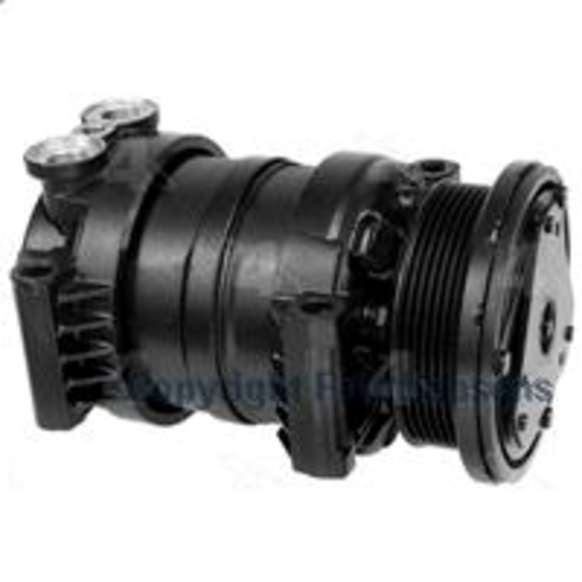 1997 GMC Safari - A/C Compressor, with HT6 Compressor, Use PAG 46 Compressor Oil, With Clutch, 6-Groove Pulley, 4-Seasons OE Replacement