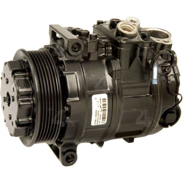 2007 Mercedes Benz R63 AMG - A/C Compressor, with 7SEU16C Compressor, with Rear AC, May Require use of OE Manifold, With Clutch, 6-Groove Pulley, 4-Seasons OE Replacement