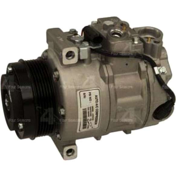 2007 Mercedes Benz CLK350 - A/C Compressor, with 7SEU17C Compressor, May Require use of OE Manifold, With Clutch, 6-Groove Pulley, 4-Seasons OE Replacement