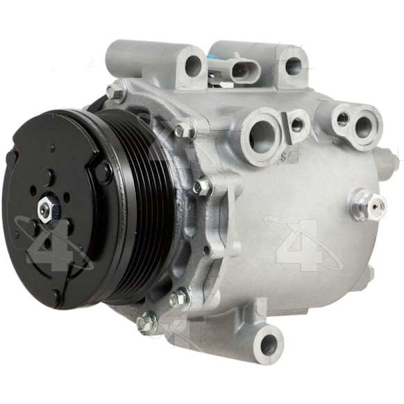 98482 A/C Compressor, With Clutch, 6-Groove Pulley, 4-Seasons OE Replacement