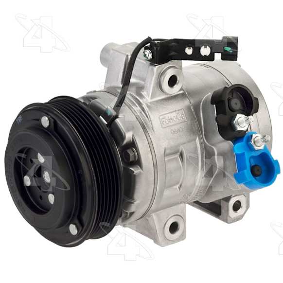 2013 Ford Transit Connect - A/C Compressor, with DKS-17DS Compressor, With Clutch, 6-Groove Pulley, 4-Seasons A/C Compressor