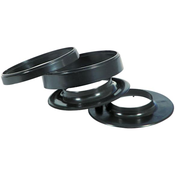 6411G Air Cleaner Spacer and Adapter Kit, Adapts 5-1/8 Inch Neck 2 or 4-Barrel Carb Air Cleaners to 3 Inch and 2-5/8 Inch 2-Barrel Carburetor Necks