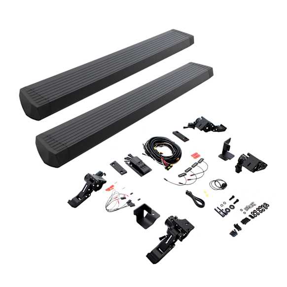 20450674T Running Boards, Protective Bedliner Coating, Aluminum, Sport Utility, MILD HYBRID EV-GAS (MHEV)/GAS, E-BOARD E1 Electric Series