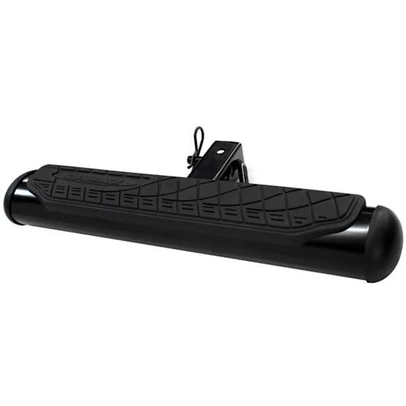 460B Hitch Step - Powdercoated Black, Steel, Universal, Sold Individually