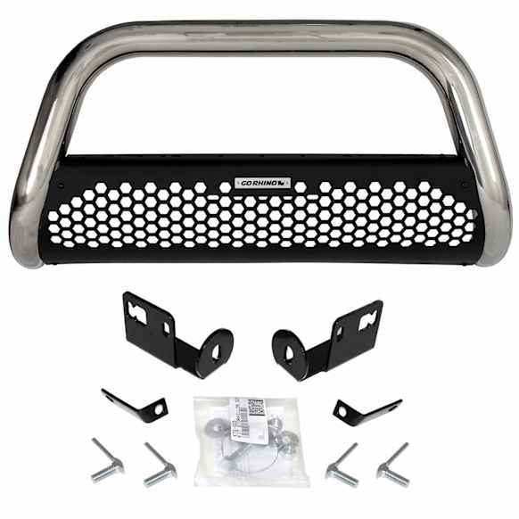 2016 Chevrolet Silverado 2500 HD - Charger RC2 Series Bull Bar, Polished
