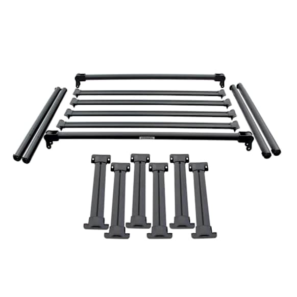 5952000T-02 Truck Bed Rack - Textured Black, Steel and Aluminum, Direct Fit, Sold Individually