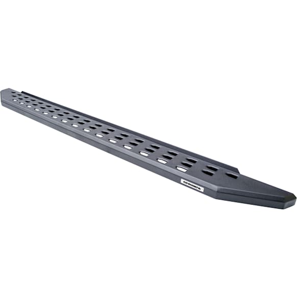 69410687PC Running Boards, Powdercoated Textured Black, Steel, 4-Door, Crew Cab Pickup, RB20 Raptor-Style Series
