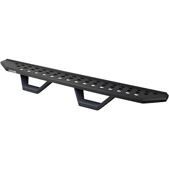 6945168720PC Running Boards, Powdercoated Textured Black, Steel, Includes (2) Drop Down Steps and Mounting Bracket(S), 4-Door, Crew Cab Pickup, RB20 Raptor-Style Series