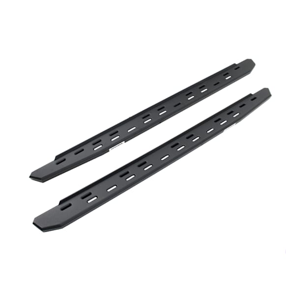 2016 Toyota 4Runner - RB30 Slim Line Series Running Boards, Textured Black, Non-Powered, Galvanized Steel, Set of 2
