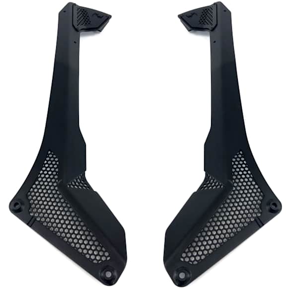 730500T Light Bar Mounting Kit - Powdercoated Textured Black, Direct Fit, Set of 2
