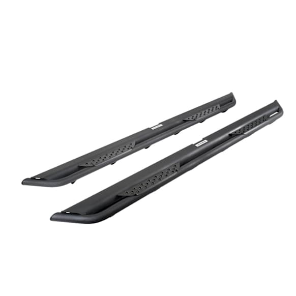 2017 Chevrolet Silverado 1500 - Running Boards, Textured Black, Non-Powered, Steel, Set of 2