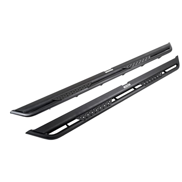 DT4439T Side Steps - Textured Black, Mild Steel, Direct Fit, Set of 2