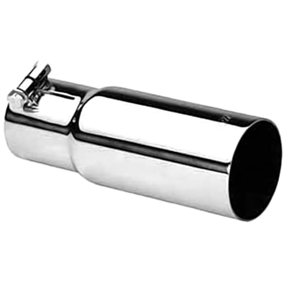 500369 Exhaust Tip - Polished, Stainless Steel, Single, Universal, Sold individually