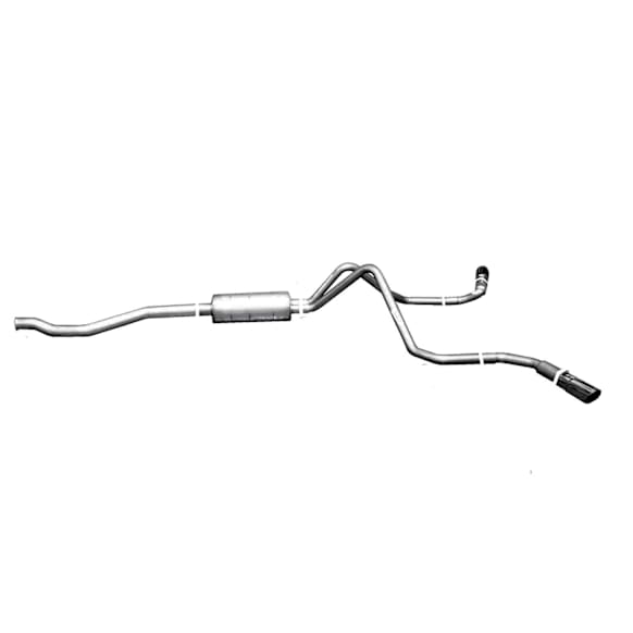 9704 Cat-Back Exhaust System, Made of Aluminized Steel, Dual Extreme Series