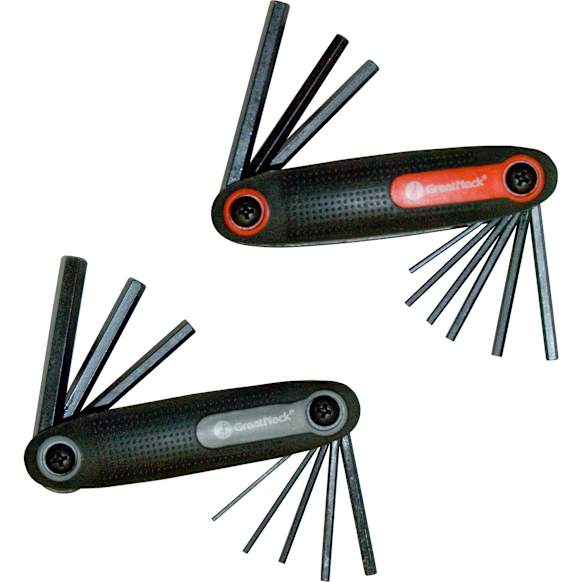 HK2FS Folding Hex Key Set (2 Piece SAE & Metric)