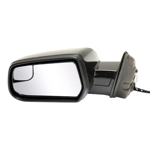 Driver Side Mirror, Power Adjust, Heated, Manual Folding, Paintable, No Signal Light, No Memory, No Puddle Light, No Auto-Dimming, With Blind Spot Glass