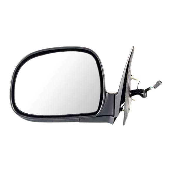 Driver Side Mirror, Power, Manual Folding, Non-Heated, Paintable, No Signal Light, No Memory, No Puddle Light, No Auto-Dimming, No Blind Spot Feature