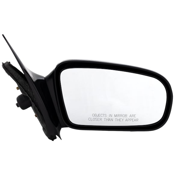 2002 Pontiac Sunfire - Passenger Side Mirror, 2-Door, Manual Adjust, Non-Heated, Paintable, Non-Folding, No Signal Light, No Blind Spot Feature, No Memory, No Puddle Light, No Auto-Dimming, Coupe