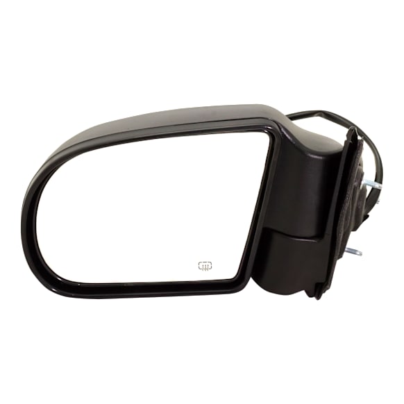 Driver Side Mirror, Power, Manual Folding, Heated, Textured Black, No Signal Light, No Memory, No Puddle Light, No Auto-Dimming, No Blind Spot Feature, 2nd Design