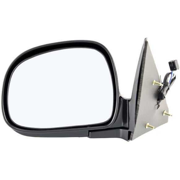 Driver Side Mirror, Power, Manual Folding, Non-Heated, Paintable, No Signal Light, No Memory, No Puddle Light, No Auto-Dimming, No Blind Spot Feature
