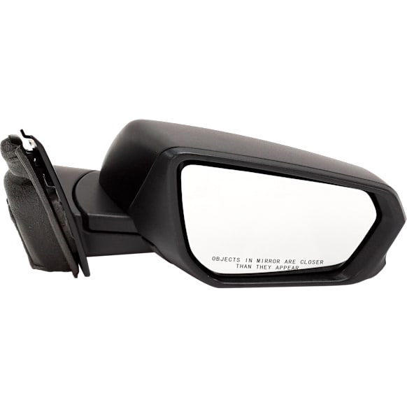 2019 Chevrolet Equinox - Passenger Side Mirror, Power Adjust, Heated, Textured Black, Manual Folding, No Signal Light, No Blind Spot Feature, No Memory, No Puddle Light, No Auto-Dimming