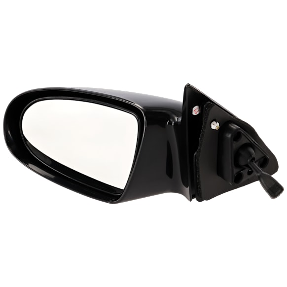Driver Side Mirror, Manual Adjust, Non-Folding, Non-Heated, Paintable, No Signal Light, No Memory, No Puddle Light, No Auto-Dimming, No Blind Spot Feature