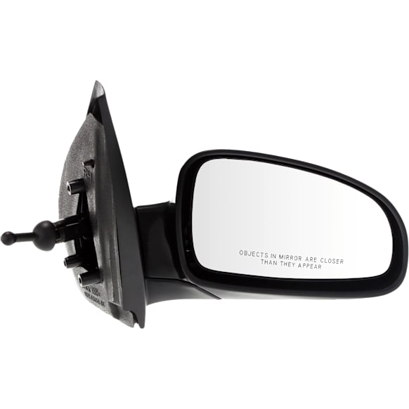 Passenger Side Mirror, Manual Adjust, Manual Folding, Non-Heated, Paintable, No Signal Light, No Memory, No Puddle Light, No Auto-Dimming, No Blind Spot Feature