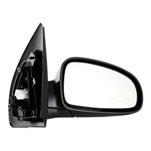 Passenger Side Mirror, Power, Manual Folding, Heated, Paintable, No Signal Light, No Memory, No Puddle Light, No Auto-Dimming, No Blind Spot Feature