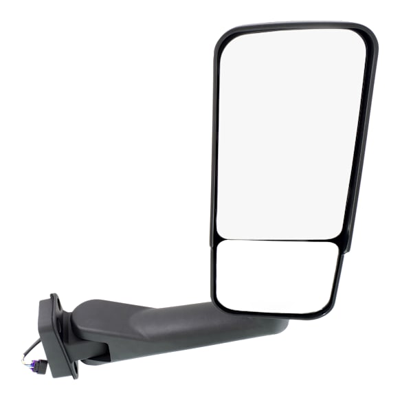 Passenger Side Mirror, Power, Manual Folding, Heated, Paintable, In-housing Signal Light, No Memory, No Puddle Light, No Auto-Dimming, No Blind Spot Feature