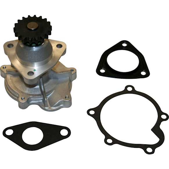 130-7130 Water Pump, 2.4L, 4Cyl, New GMB OE Replacement