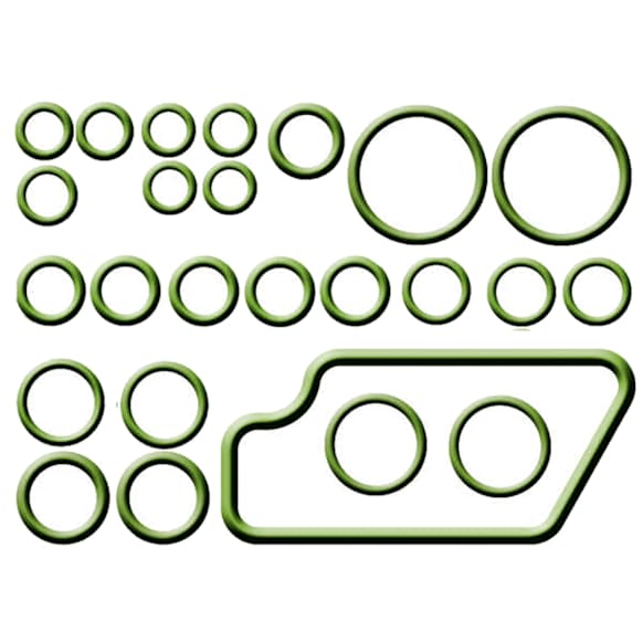 2011 Mercedes Benz E63 AMG - A/C O-Ring and Gasket Seal Kit, All Seals For A.C.