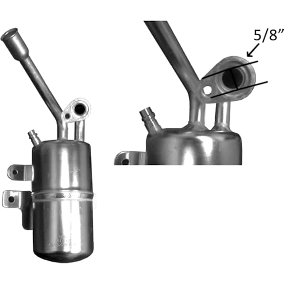 1411664 A/C Accumulator - Direct Fit, Sold Individually