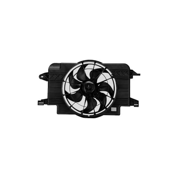 1996 Saturn SL1 - A/C Condenser Fan 4 Cyl 1.9L, Radiator and Condenser Complete Assembly, Single fan, GPD OE Replacement