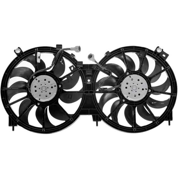 2811660 GPD OE Replacement Radiator Fan 6 Cyl., 3.5L Engine Dual fan 