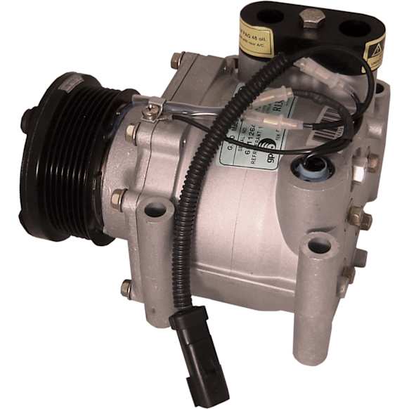 6511264 A/C Compressor, With Clutch, 7-Groove Pulley, 65 Series