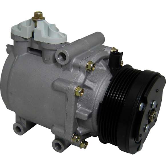 6511472 A/C Compressor, With Clutch, 6-Groove Pulley, 65 Series