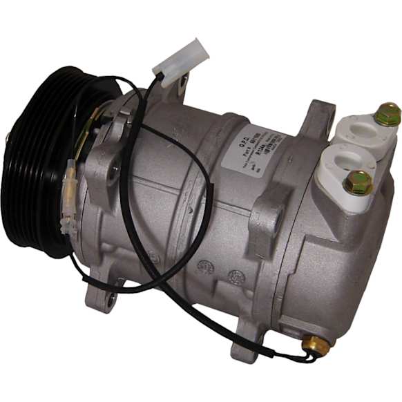 1998 Volvo V90 - A/C Compressor, 6 Groove; Dks15Ch, With Clutch, 6-Groove Pulley, 2.9L, 65 Series