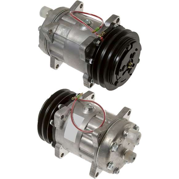 6511639 A/C Compressor, With Clutch, 2-Groove Pulley, 65 Series