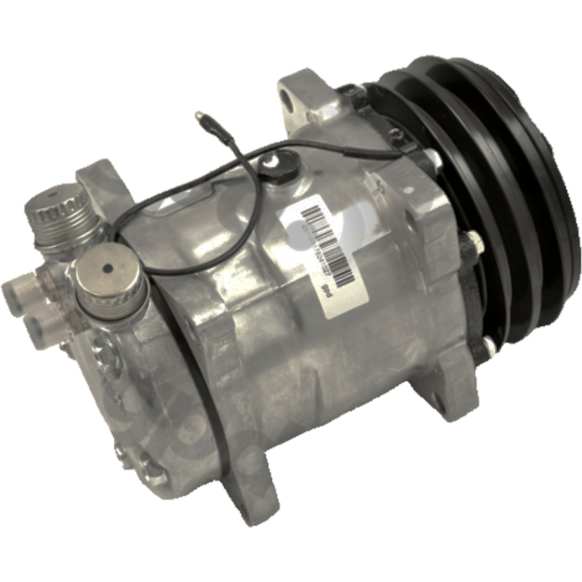 6511651 A/C Compressor, With Clutch, 2-Groove Pulley, 65 Series