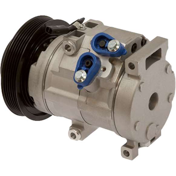 2005 Acura MDX - A/C Compressor, 6 Groove; Nipp; 10S20C, With Clutch, 6-Groove Pulley, 3.5L, 65 Series