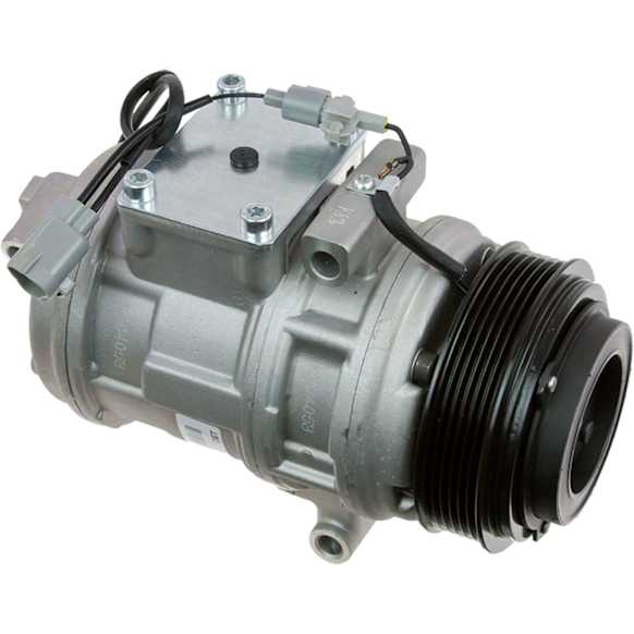 6512106 A/C Compressor, With Clutch, 6-Groove Pulley, 4.7L, 8Cyl, 65 Series