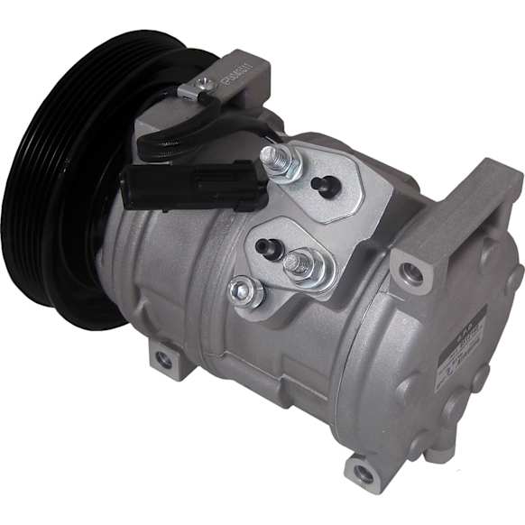 6512148 A/C Compressor, With Clutch, 6-Groove Pulley, 2.4L, 4Cyl, 65 Series
