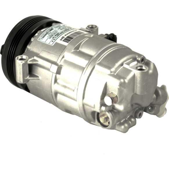 6512270 A/C Compressor, With Clutch, 4-Groove Pulley, 65 Series