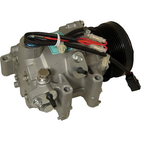 2007 Honda Civic - A/C Compressor, 7 Groove; Trse07, With Clutch, 7-Groove Pulley, 4 Cyl 1.8L, 65 Series